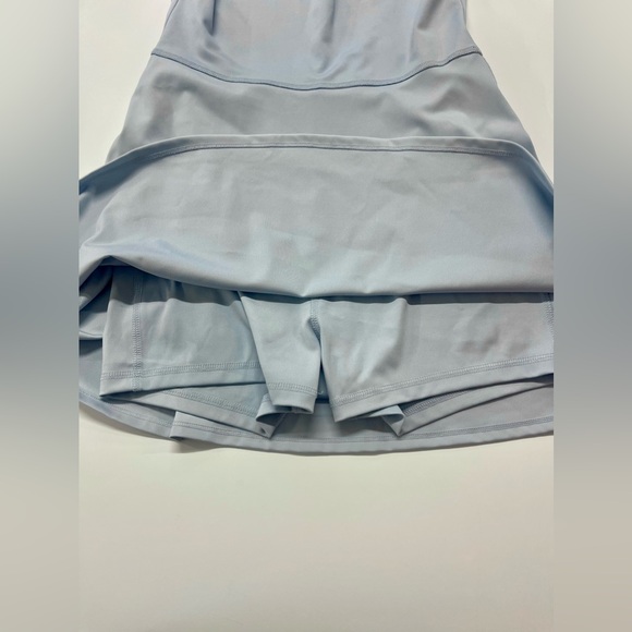 Reformation Bella EcoMove Active Mini Dress Ligh Blue MEDIUM - Picture 7 of 9